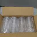 12 Set Clear Plastic Cylinder Vases (4pcs Each: 4", 6", 8")  Decorative Centerpiece Vase for Flowers, Floating Candles, Wedding & Home Dcor