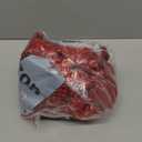 Altier 11" Wide Red Christmas Tree Topper Bow 4 Tails Streamers with 3 Yards Long Each for Home Decoration Treetop Handmade Bow Ornament Holiday Party