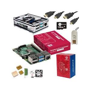 MarsKit Raspberry Pi 4b Starter Kit128GB Edition/Raspberry Pi 4 (8GB RAM) /Raspberry Pi OS PreInstalled