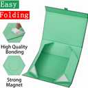 Extra Large Green Gift Box 19x16x6 Inches,Gift Boxs for Presents with Lid Magnetic Closure Collapsible,Groomsman Proposal Box,Birthday, Christmas,for Clothes and Large Gifts