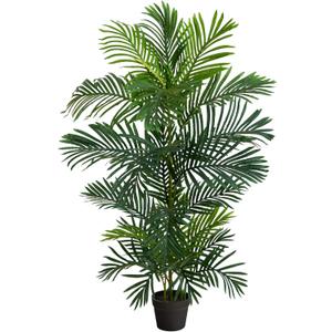 Nearly Natural 4ft. Areca Artificial Palm Tree UV Resistant (Indoor/Outdoor)