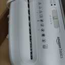 Amazon Basics 8-Sheet Cross Cut Paper and Credit Card Shredder for Security, Heavy Duty, White