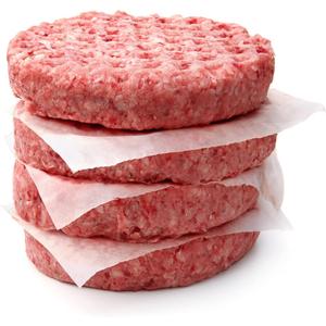 Hamburger Patty Paper | Non-Stick, Dry Waxed Food Grade 5 X 4 | Microwave and Freezer Safe | Separating Frozen Ground Beef Burger Turkey Patties & Other Foods (2000 Pcs)