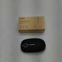 Vssoplor Wireless Mouse, 2.4G Slim Portable Computer Mouse with Nano Receiver Quiet Silent Optical Laptop Mouse for Notebook, PC, Laptop, Computer-Black and Silver