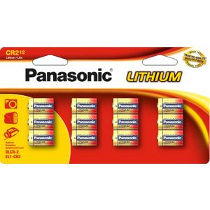 Panasonic CR2 3.0 Volt Long Lasting Lithium Batteries for Golf Rangefinders, Cameras, Flashlights and Other Devices, 7-Battery Pack