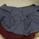 Wealurre Cotton Bikini Women's Breathable Panties Seamless Comfort Underwear (Blue, XL)
