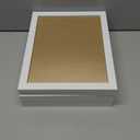 10x15 White Picture Frame Set of 6, Horizontal and Vertical Formats for Wall Hanging, 10 x 15 Wall Gallery Poster Photo Frames with Shatter Resistant Plexiglass, 6 Pack, White