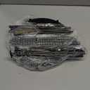 CASIMR Plant Stand Indoor Outdoor, Metal Rustproof Flower Shelf 3 Tier 32.3 inch, Tall Multiple Plant Pot Holder Rack for Garden Patio Living Room Corner Balcony, Black