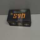 Q&S Mini Chandelier Crystal Ceiling Light,Small Flush Mount Gold Light Fixture for Entryway Bedroom Barthroom Hallway Closet E26