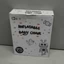 Inflatable Baby Seat and Floor Chair, Sit Me Up for Infants 648 Months, Infant Support Seat, Color Your Own Animal,Print Inflatable Chair