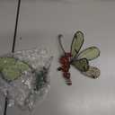 Juegoal 20 Inch Butterfly Garden Stakes Decor, Dragonfly Stakes, Hummingbird Glow in Dark Metal Yard Art for Mom, Mothers Day Ideal Gifts, Indoor Outdoor Lawn Pathway Patio Ornaments, Set of 3