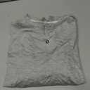 Girls Sweatshirt Crew Neck Plain Long Sleeve Casual Loose Pullover with Pockets Athletic Top (Gray, S)