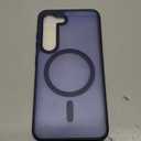 OWKEY for Galaxy S23 Case 6.1'', Magnetic Samsung Galaxy S23 Case for Magsafe with Screen Protector, [Military Grade Protection] Shockproof Phone Cover S23 Case Protective Case for Samsung S23, Blue