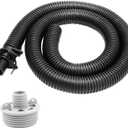 Lay Z Spa Hot Tub Air Inflate Inflation Hose Pipe Tube P6931 Fits for Coleman, Intex, & Best-way Portable Spa Pump, Massage Bath Tub Replacement Parts