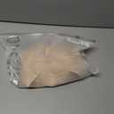 Seamless Padded Bralette - Wireless Full Coverage Bra, Adjustable Straps, V-Neck Comfort for Everyday Wear (L)