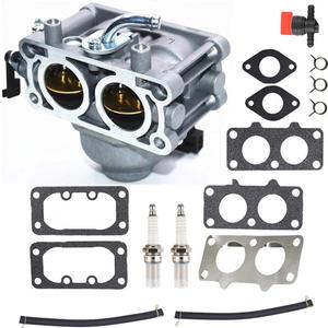 New 15004-1011 Carburetor For Kawasaki 15004-1011 Fits FX730V-AS28 FX730V-AS29 FX730V-ES00 4-Stroke Engine Carb Replaces 15004-1025 15004-0930 15004-7082 15004-7051