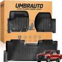 Umbrauto Floor Mats for Ford F250/F350/450 Super Duty 2017-2026 Crew Cab