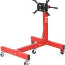 EliteEdge 1500 LBS Engine Stand,Heavy Duty Foldable Rotating Engine Stand with 360-Degree Rotating Head,4 -Adjustable Arms & 5-Casters,for Vehicle Maintenance and Auto Repair