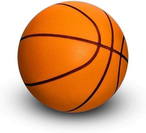Rzkipdy Silent Basketball Size 5 (27.5") – Not Vacuum Shipped - 2025 Upgraded Airless Soft Foam Ball Soundless for Quiet Dribbling and Indoor Training – Real Feel Higher Bounce No Noise