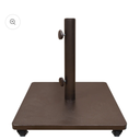 Treasure Garden120lb Steel Umbrella Base W/Casters