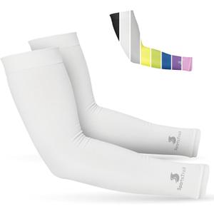 SportsTrail Cooling Arm Sleeves for Men & Women Breathable, UV Sun Protection, Sports Arm Sleeves for Women, Men & Youth