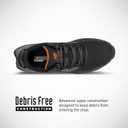 New Balance Fresh Foam Cremorne Composite Toe Safety Shoes for Women - Non Slip, Electrical Hazard - Black, Low Rise (Black)