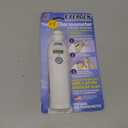 Exergen TAT-2000C Temporal Artery Thermometer  Temporal Thermometer for Kids, Newborns & Adults, Soft Glow Display, Silent Mode, 9V Battery Included