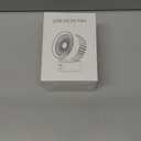 USB Desk Fan Small Quiet, Stepless Speed Flexible Adjust Mini Fans for Home Office Dorm Desktop, Portable Travel Fan Personal Cooling, Plug In USB Powered, Blue