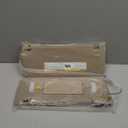 Beige Left Driver & Right Passenger Side Car Sun Visor Fits for 2007-2014 Cadillac Escalade Chevy Tahoe GMC Yukon 2007-2013 Chevy Avalanche Silverado GMC 1500 2500HD 3500HD, Replaces 22850306