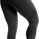 CFR Women's High Waist Workout Seamless Scrunch Booty Leggings Butt Lift Gym Fitness Girl Sport Active Yoga Pants (#1 B Dot Contouring - Black) S