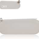 Sun Visor for Chevy Express & GMC Savana 1500 1999-2014, 2500 3500 4500 1999-2019, Left Driver Side Cream-Grey Sunvisor Replacement 84054688 84054695