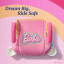 Graco TurboBooster 2.0 Backless Booster Car Seat, Barbie, Travel Booster Seat for Children Ages 4-10, Weight 40-100 Pounds and Height up to 57 Inches