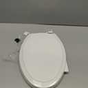 KOHLER 4734-RL-0 Rutledge ReadyLatch Soft Close Elongated Toilet Seat, Quiet-Close Lid Grip-Tight Bumpers, Installation Hardware, Home Essentials, White
