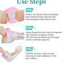 Waterproof Cast Cover for Shower Arm, Soft Comfortable Cast Protector for Shower Arm, Cast Cover Arms Adult, Keep Wounds/Bandage Dry Bath, Broken Hand/Wrist/Finger/Elbow, Reusable Wound Care SuppliesPink