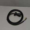 Gilardino 7 Way Trailer Plug, 7 pin Trailer Wiring Harness, 8 Feet 7-Wire Trailer Adapter Cord for RV
