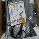 31000Lumen LED Work Light 260w with Tripod Stand Work Lights 5 Head Portable Work Light with Anti-Glare Lenses,19.7ft Power Cord, Height Adjustable, IP66 for Job Site, Garage, Outdoor Use