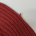 Dark Red Crochet Cardigan sweater,  MEDIUM