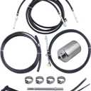 MUCO Nylon Fuel Lline kit NFR0013 Fuel Lines Kit For 1988-97 Chevrolet GMC C K Trucks Gas Engine Supply Return & Vapor
