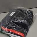 WIHOLL 2 Piece Lounge Sets for Women Long Sleeve Tops Wide Leg Sweatpants Sweatsuits with Pockets (X-Large, Black)