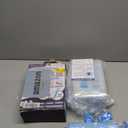 Cozy Essential Vacuum Storage Bags, 80% Compression Vacuum Seal Space Saver Plastic Packaging Bags for Clothes, Blankets, Pillow, Bedding, Comforters, Sealer Clothing Storage,8 Combo