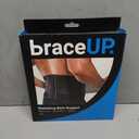 BraceUP Back Support Belt for Men and Women - Breathable Waist Lumbar Support Lower Back Brace for Sciatica, Herniated Disc, Scoliosis Lower Back Pain Relief, with Dual Adjustable Straps (XXL)