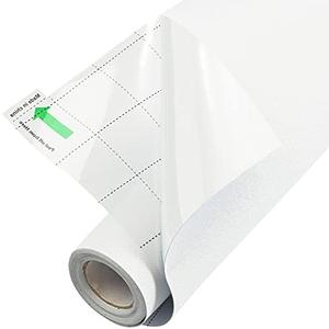 FEOMOS White Total Blackout Window Film, Static Cling Blackout Window Clings, 100% Light Blocking Film, Room Darkening Window Cover for Privacy Day Sleep Sun Blocking 23.6x118 inches