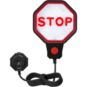 Strdfeve Garage Parking Sensor for Cars Adjustable LED Parking Aid with Red/Yellow/Green Indicator, 6"6 ft Stop Distance