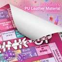 Drinking Board Games for Adults, Waterproof Leather Mat Drinking Board Game, Fun Party Interactive Drinking Games for Game Night, Bachelorette Parties, Birthday, Age 21+, 2-8 Players