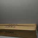 LOUSACE Bathroom Lighting Fixtures Black and Gold 6 Light Bathroom Vanity Light Over Mirror with Clear Glass Shades, Brushed Gold Socket Wall Vanity Lighting Fixtures for Bedroom Living Room