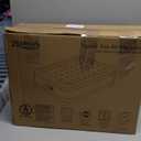 2025 Upgraded Queen Air Mattress with Built in Pump16'' Comfort Blow up Mattress, Quiet Surface Portable Inflatable Mattress, Air Bed with Storage Bag for Guests, Home, Camping, 660 lbs Max