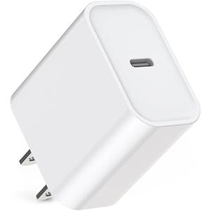 20W USB C Charger Block for Apple iPhone 17 16 15,USB C Charger Fast Charging Type-C Power Adapter Wall Plug for iPhone 17/16/15/14/13/12/11 Pro Max Series/Apple iWatch/AirPods