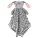 Pro Goleem Loveys for Babies - Soft Security Blanket Baby Snuggle Toy Newborn Stuffed Animals Baby Gifts for Boys and Girls, Grey Bunny 16 Inch