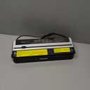 Bonsenkitchen Vacuum Sealer Machine, Built-in Cutter | Multifunctional Food Sealer for Sous Vide & Meal Prep, 5 Pre-Cut Bags, Silver-Black