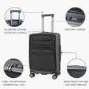 VANKEAN 20 Inch Expandable Hardshell Spinner TSA USB Port Carry-On Approved, Large